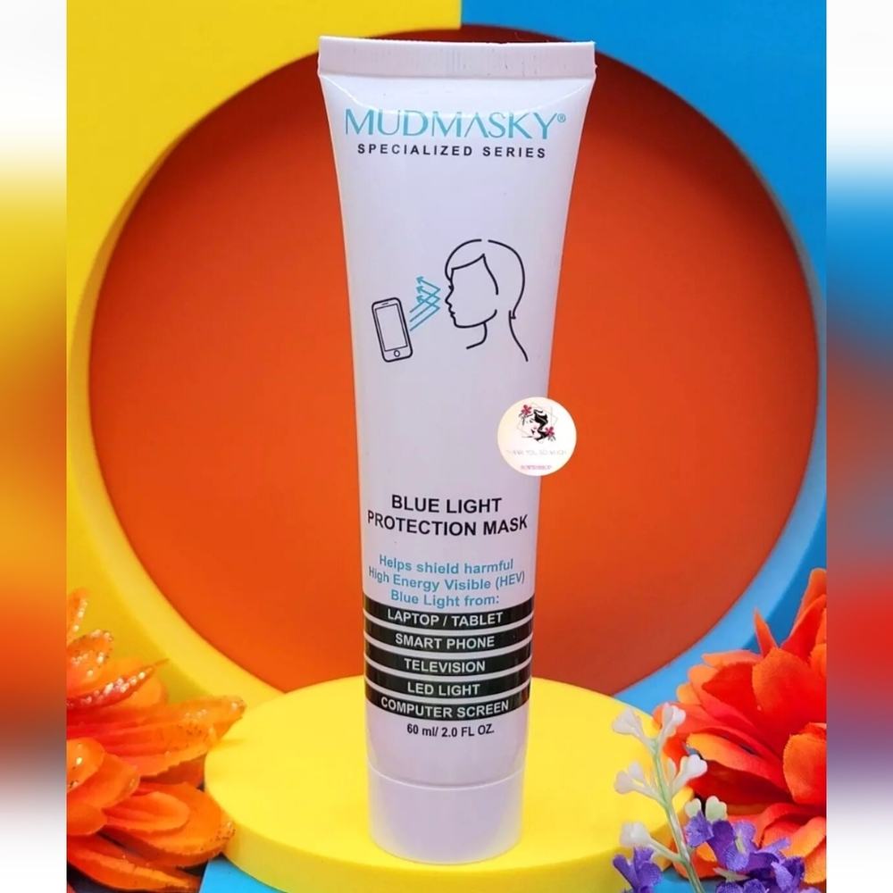 Mudmasky Blue Light Protection Mask - HEV Protection 60 ml/2 oz Sealed Full Size